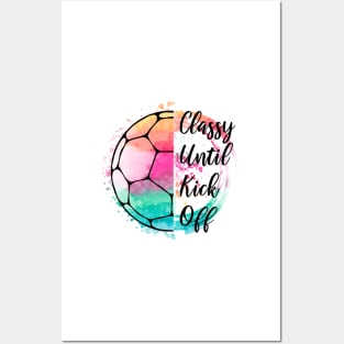 Soccer Girl Futbol Mom Posters and Art